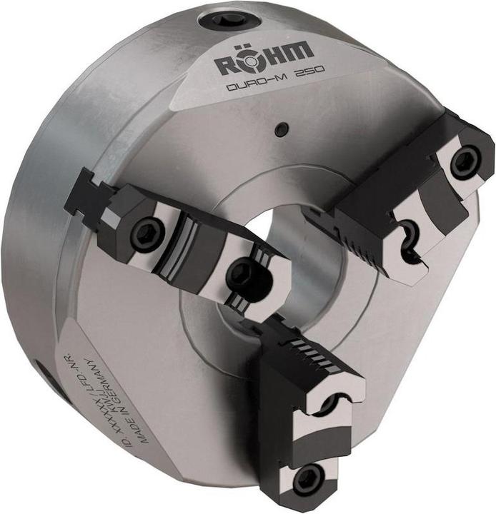 Produktbild Röhm Dreibacken-Drehfutter Stahl zylindrische Zentrieraufnahme, DIN 702-4, Aussen-⌀ A: 100mm