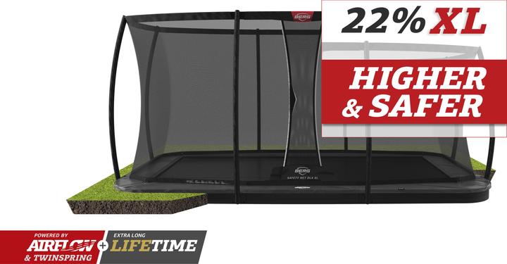 Immagine prodotto BERG trampolino Ultim Elite Flatground 500 + Rete di sicurezza DLX XL (500 cm)