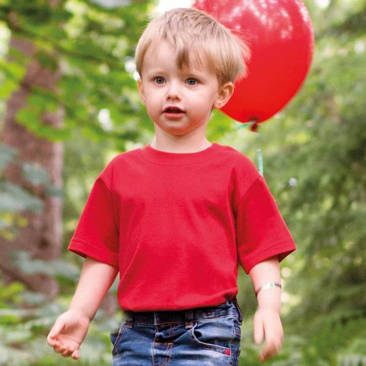 Actual product image Larkwood Baby Tshirt With Scoop Neck (50)