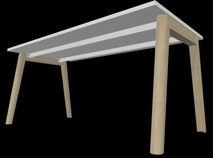 Image du produit Narbutas Bureau en bois Nova (1600 x 800 x 740 mm)