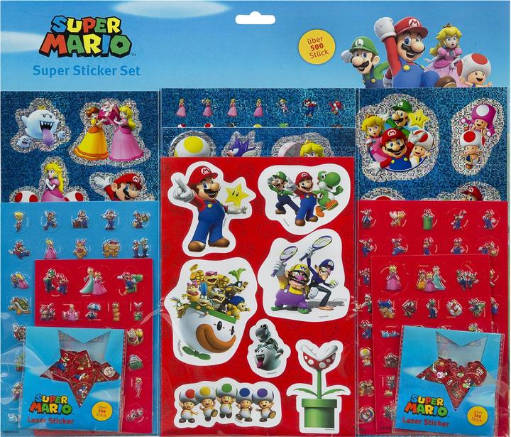 NoName Super Mario Super Sticker Set