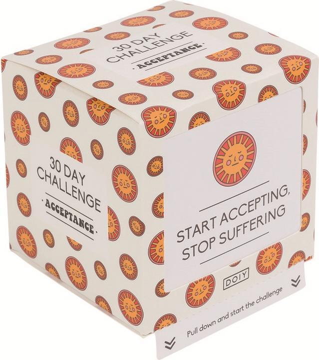 Actual product image Doiy 30 Day Challenge "Acceptance" - Challenge box (English)