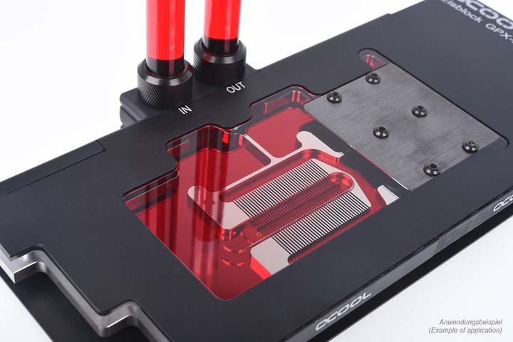 Actual product image Alphacool Ice water Crystal Red (1000 ml, Ready-mix)