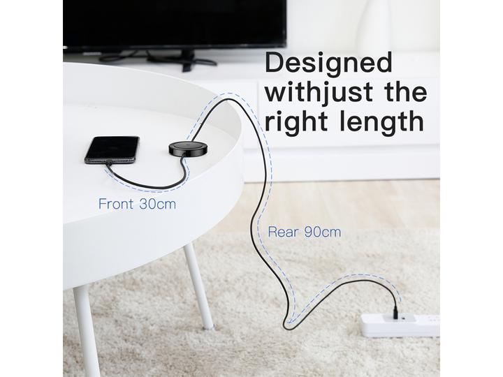 Actual product image Baseus Wireless Charger with Lightning Cable