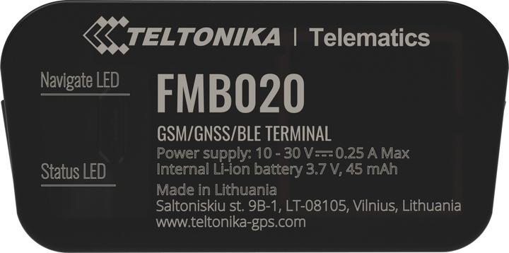 Produktbild Teltonika FMB020 GPS tracker Car Black