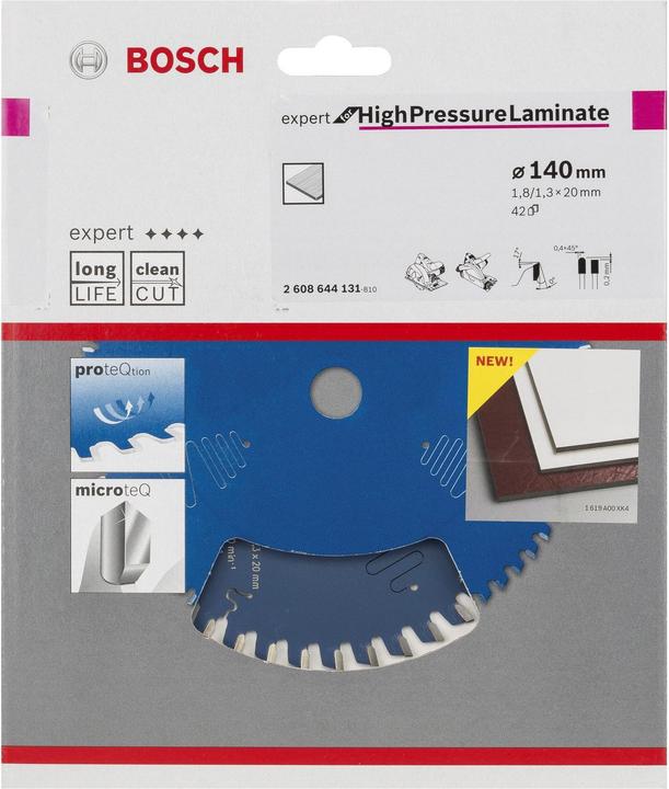 Actual product image Bosch Professional Zubehör Expert für Hochdrucklaminat