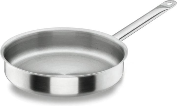Lacor Chef Classic Casserole basse 32cm H8.5cm 4.7lt (32 cm, Casserole à manche, Acier inoxydable)