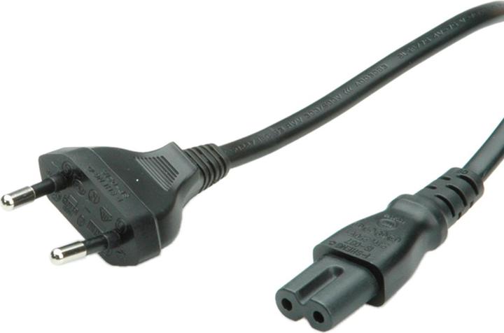 Produktbild Value Netzkabel Euro-Flachstecker auf C7 (3 m)