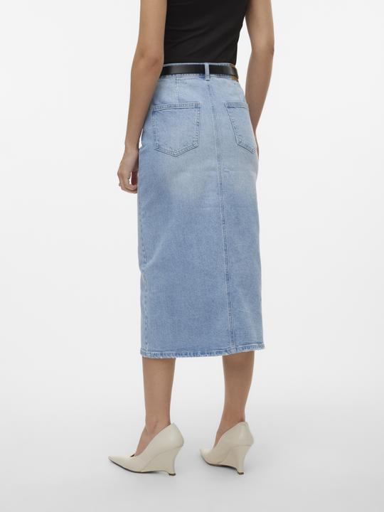 Produktbild Vero Moda VMVERI Hohe Taille Langer Rock Jeansrock (M)