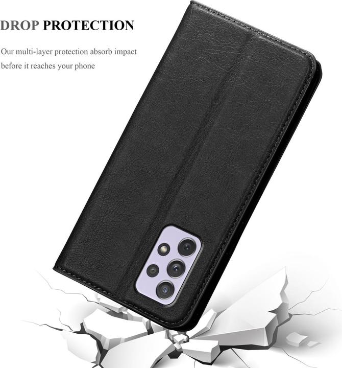 Produktbild Cadorabo Hülle für Samsung Galaxy A73 5G im Book Invis. Magnet Style (Samsung Galaxy A73 5G)