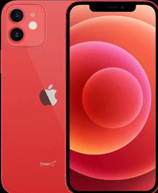 Actual product image Forza Refurbished iPhone 12 mini (64 GB, Red, 5.40", 12 Mpx, Dual SIM, B / Very good)