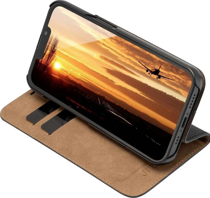 Immagine prodotto JT Berlin iPhone 13 - Tegel Flip Case nero (Apple iPhone 13)