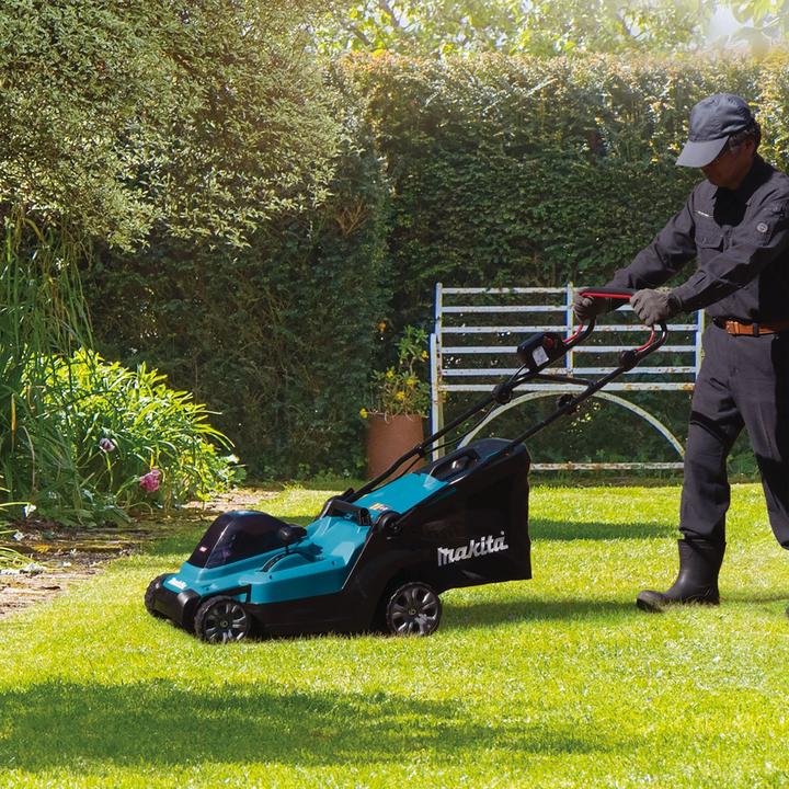 Productafbeelding Makita LM003GM102 Snoerloze grasmaaier incl. accu, incl. lader 40V Maaibreedte (max.) 38cm (Oplaadbare batterij)
