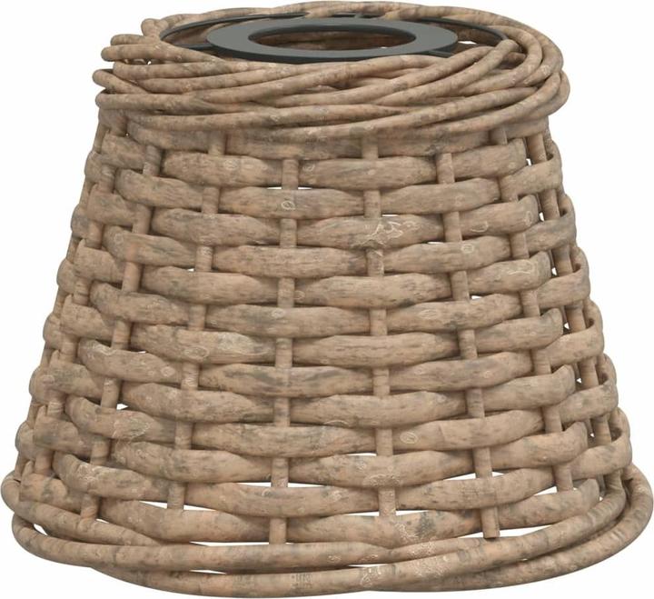Produktbild VidaXL Lampenschirm Braun Ø15x12 cm Korbweide, Farbe: Braun