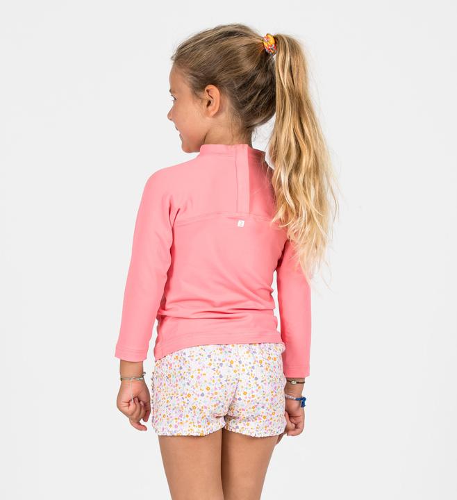 Produktbild Nabaiji Schwimmshorts Baby/Kinder - Print Blumen weiss/rosa (2)