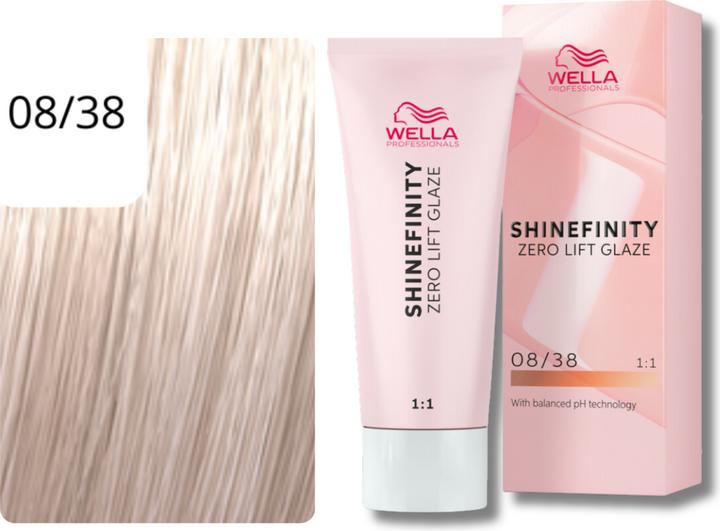 Produktbild Wella Shinefinity (08, 38 - Honey Latte)