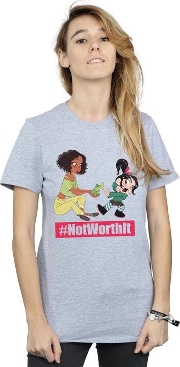 Immagine prodotto Disney Wreck It Ralph Tiana And Vanellope Maglietta Ampia Donna (L)