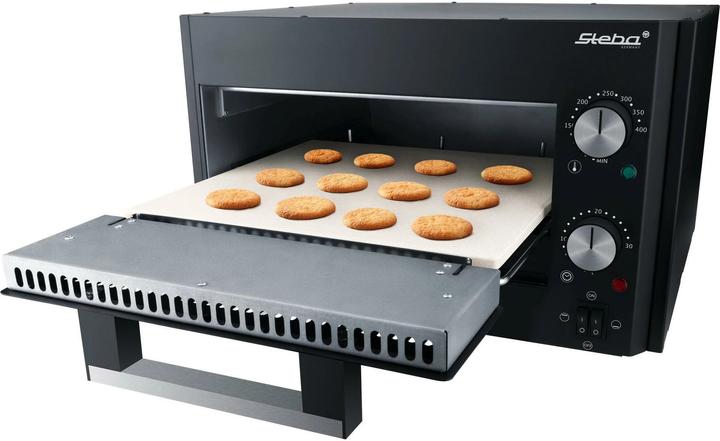 Actual product image Steba Power Pizzabcker schwarz PB 1800 sw (Electric pizza oven)