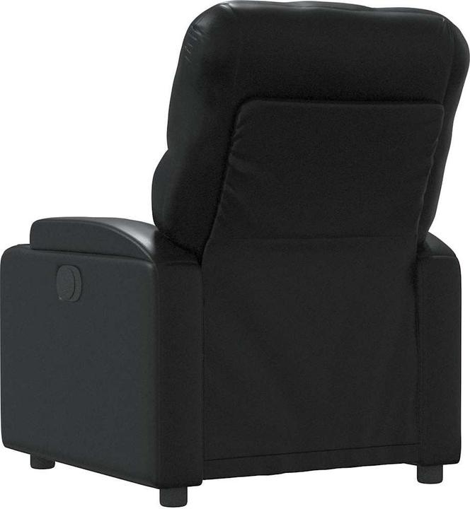 Actual product image VidaXL Massage chair black imitation leather,Colour: Black,Material