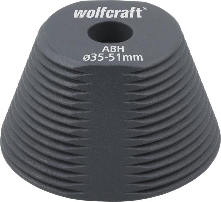 Actual product image wolfcraft Hole Enlarging Tool for Hole Saws, Ø 46-62 mm (62 millimetres)