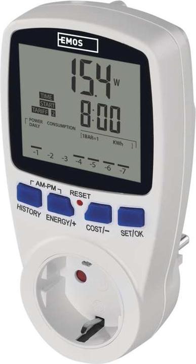 Emos POWER METER DIGITAL P5822 - SCHUKO