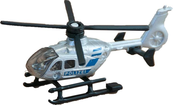 Actual product image Siku Police Helicopter