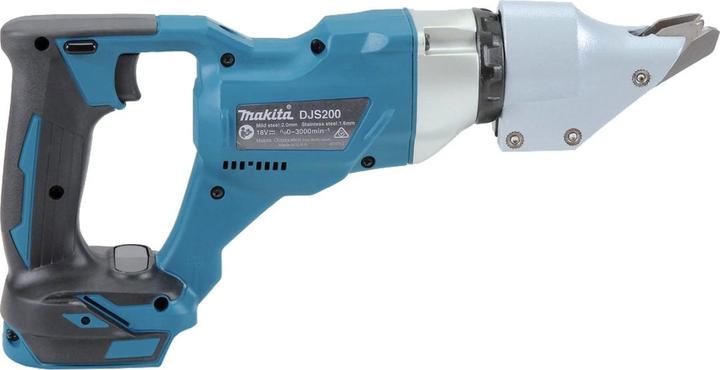 Immagine prodotto Makita DJS 200 RM1 Batteria Cesoie per lamiera 18 V 2,0 mm Brushless + 1x Batteria 4,0 Ah + Caricabatterie