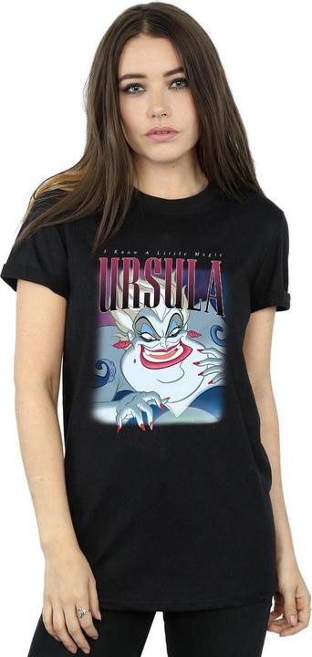 Immagine prodotto The Little Mermaid Maglietta Ursula Montage in cotone Boyfriend donna/donna (L)