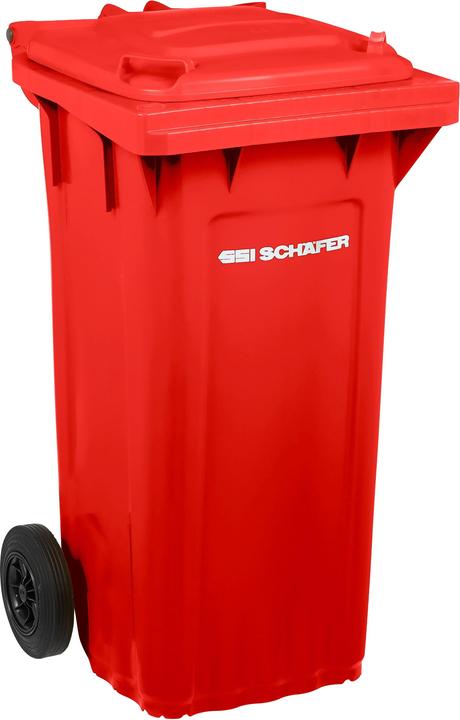 Produktbild SSI Schäfer Grossmülltonne rot (120 l)