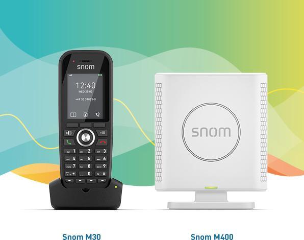 Image du produit Snom M430 Bundle UE (base M400 DECT + combiné M30)