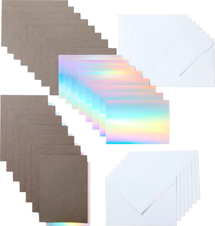 Image du produit Cricut Carte vierge Joy Gris foncé/Gris clair, 15 pièces (15 pcs)