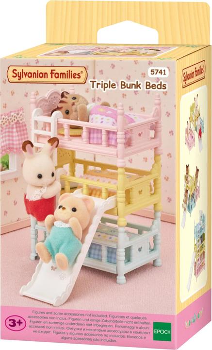Produktbild Sylvanian Families Dreistöckiges Babyhochbett
