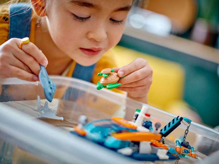 Immagine prodotto LEGO Barca da ricerca marina (60377, LEGO City)