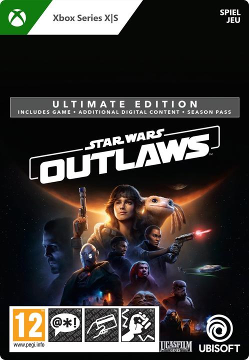 Actual product image Microsoft Xbox Star Wars Outlaws Ultimate Edition Download Code (Xbox Series X, Xbox One X, Xbox One S, Xbox Series S)
