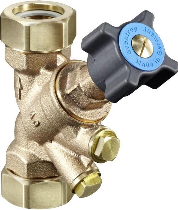 Produktbild Oventrop OV Strangabsperrventil Hydrocontrol ATR PN 16 2 x AG u Überwurfmutter DN 20 1Zol