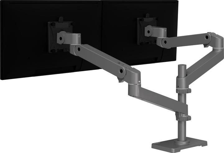 Immagine prodotto Ergotron LX PRO ARM DUAL DISPLAY STACKING darkgrey (Tavolo, 27.01")
