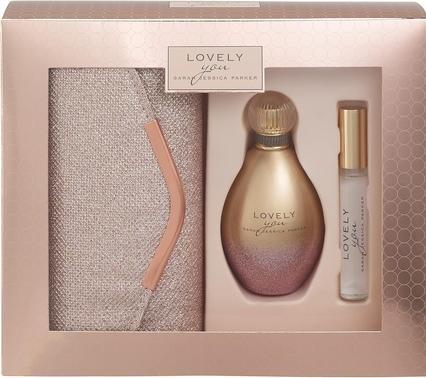 Image du produit Sarah Jessica Parker Lovely You Eau de Parfum 100ml avec Rollerball 10ml et Pochette Rose (Eau de parfum, 100 ml)