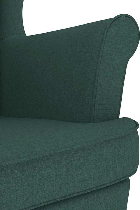 Productafbeelding VidaXL Schommel fauteuil Donkergroen 74x90x102 cm stof Relax fauteuil Lounge fauteuil