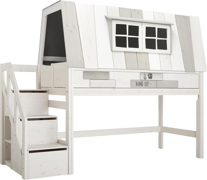 Image du produit Lifetime Kidsrooms Lit mi-hauteur Hangout (90 x 200 cm)
