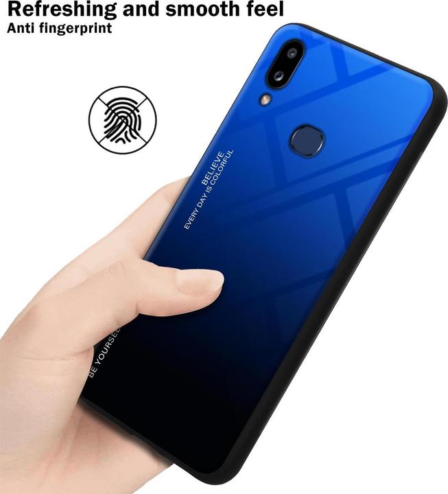 Productafbeelding Cadorabo TPU 2 kleuren glasdekking (Samsung Galaxy A10s, Samsung Galaxy M01s)