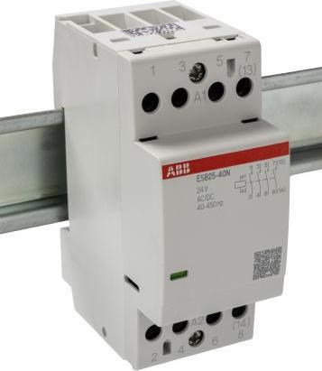 Immagine prodotto ABB ESB25-40N-01 Contattore di installazione 4S/0Ö, 24 V AC/DC