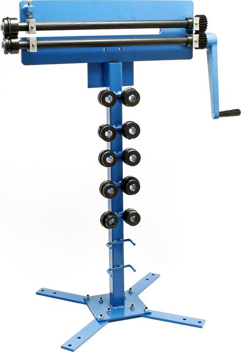 Actual product image Wiltec Beading Machine with Foot, Corrugation of Metal Sheets with various Treads (1.80 mm)