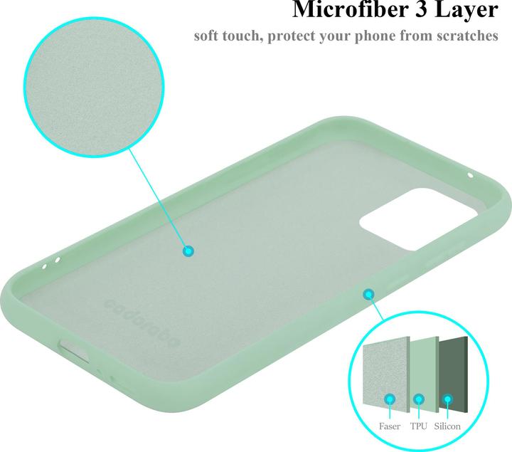 Actual product image Cadorabo TPU Liquid Silicone Case Cover (Samsung Galaxy A91, Samsung Galaxy S10 Lite)