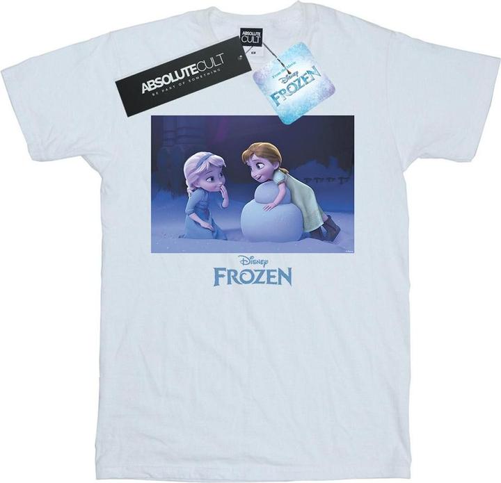 Actual product image Disney Mens Frozen Build A Snowman T-Shirt (XL)