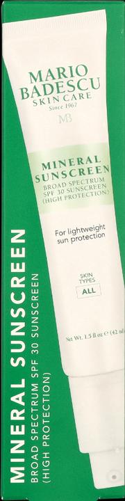 Produktbild Mario Badescu Mineral Sunscreen SPF30 (Sonnencreme, SPF 30, 42 ml)