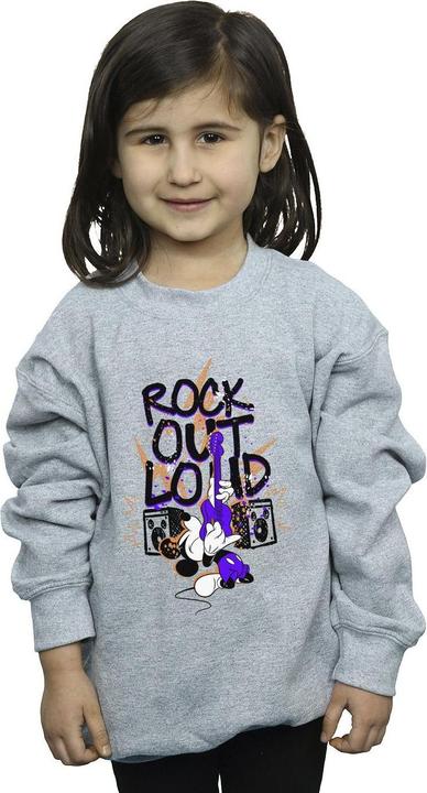 Produktbild Disney Mickey Mouse Rock Out Loud Sweatshirt Mädchen (128)