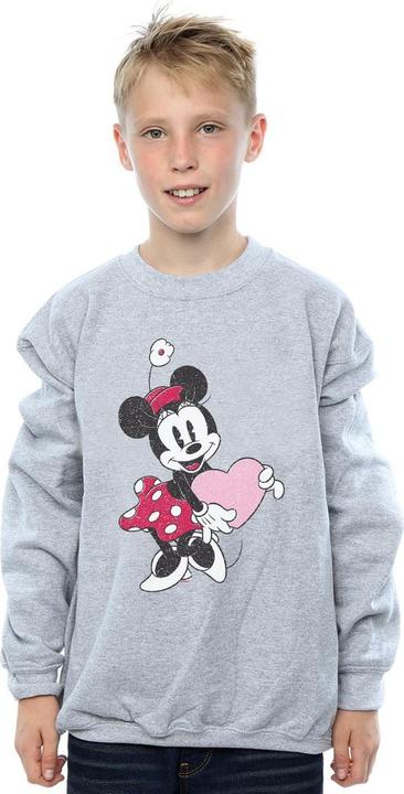 Produktbild Disney Minnie Mouse Love Heart Sweatshirt Jungen (140, 146)
