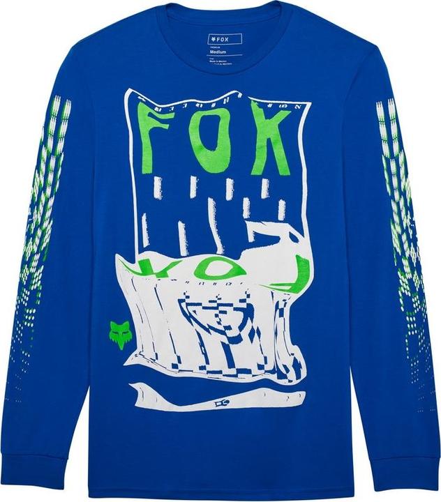 Actual product image Fox Tee 24 Emotion Blast Ls Prem Blu (M)