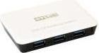 Produktbild Exsys USB 3.0 HUB + RJ45 Gigabit Port (USB-A, 4 Ports)