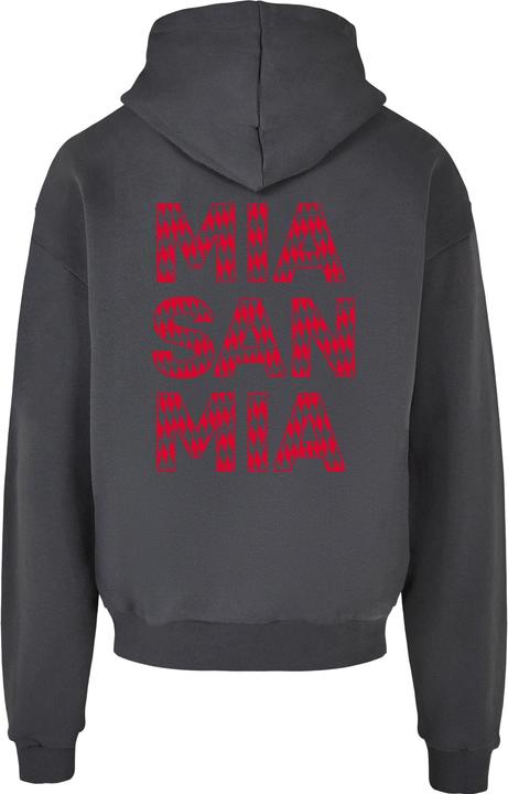 Actual product image FC Bayern München Logo Red Ultra Heavy Hoody - 112261 (XL)